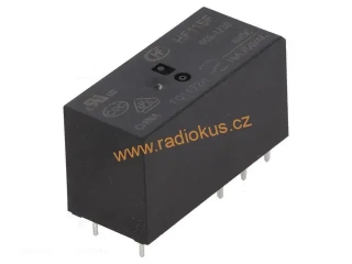 Relé 6V DC do DPS , 1 x přepínací kontakt , 16A / 250V
