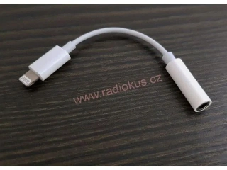 Redukce Iphone Lightning / 3.5 jack pro poslech hudby