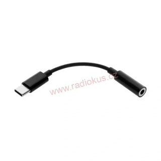 Redukce USB-C vidlice / jack3,5mm (pro poslech hudby)