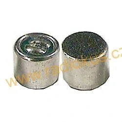 Mikrofon elektretový 6x5mm U2-10V