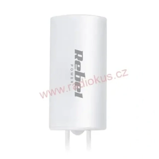 Motorový kondenzátor 8uF / 450V AC , REBEL