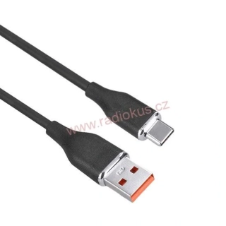 USB kabel 3.1 USB A vidlice - USB C vidlice 2m černý