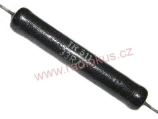 Odpor 180R / 10W 5% drátový tmelený