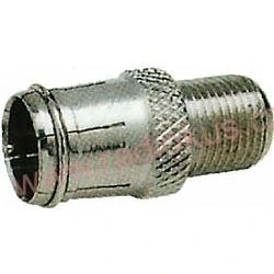 Redukce F zásuvka / F vidlice QUICK přímá