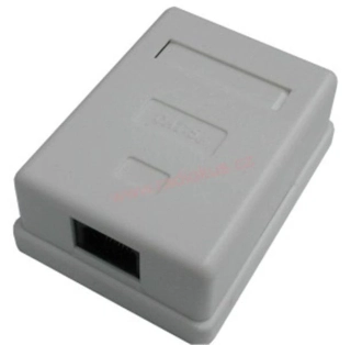 Zásuvka RJ45 na omítku