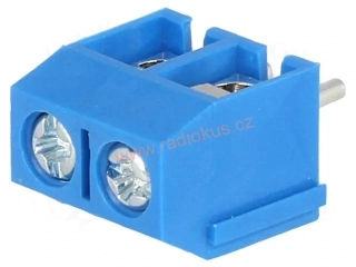 Svorkovnice do DPS 5,0mm , 2 pólová , 