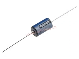 Tekcell ER14250CNA lithium baterie 3,6V / 1200mAh , axiální drátové vývody