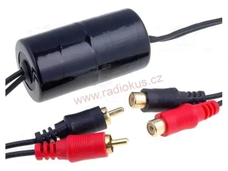 Odrušovací filtr pro potlačení rušení před zesilovačem