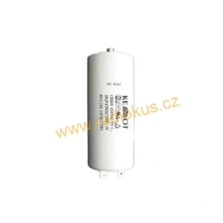 Motorový kondenzátor 40uF/450V REBEL , faston konektory , šroub