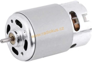 Motorek 550, 6-24V, 4500RPM (6V) / 16000RPM (24V)