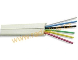 Telefonní kabel - 6 linka bílá