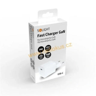 Univerzální napájecí adaptér USB C 20W GaN PD