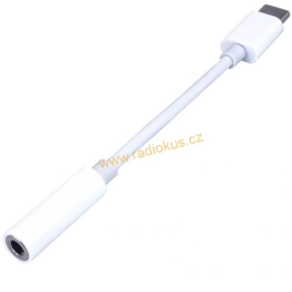 Redukce USB-C / jack 3.5mm s DAC chipem pro poslech hudby