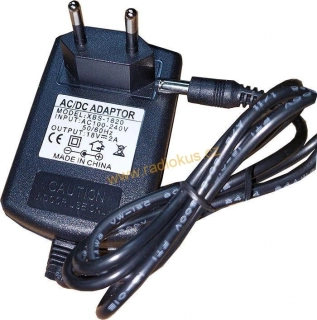 Zdroj spínaný 18 V / 2A s DC konektorem DC 5,5x2,1mm