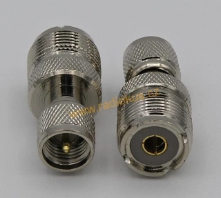 Redukce PL zásuvka / Mini UHF vidlice , přímá