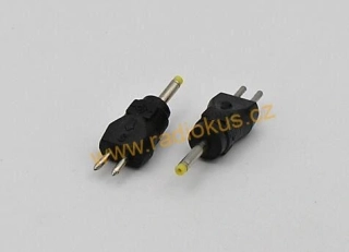 DC 2,35 x 0,75 mm napájecí s vidličkou , přímá ,