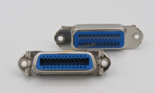 Centronics 24 pin zásuvka letovací