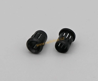 Držák LED 5 mm plastový černý