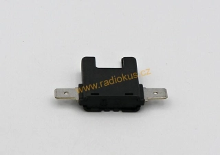 Pojistkové pouzdro autopojistky19mm , faston 6,3mm