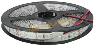 LED pásek 8mm, žlutý, 60xLED2835/m, IP65, cívka 5m
