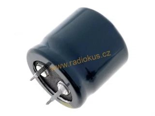 220uF/450V elektrolytický radiální kondenzátor 85°C