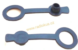 Gumový kryt DC konektoru 2,1 a 2,5mm