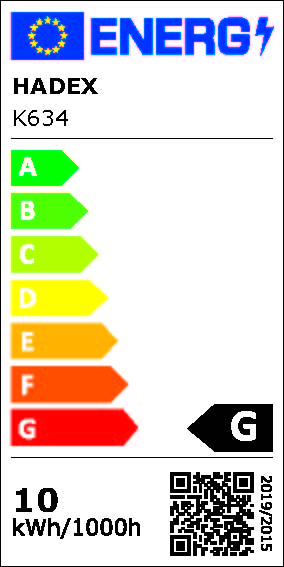 Žárovka halogenová 12V / 35W patice G4 - energetický štítek
